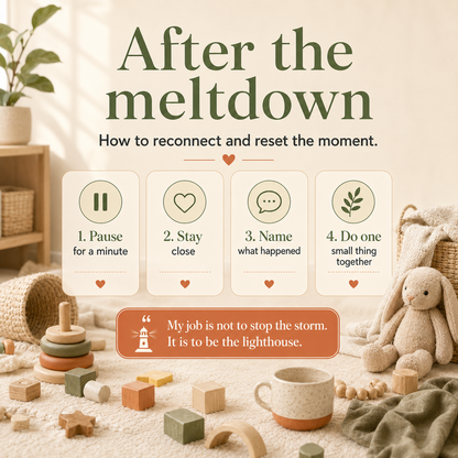 The Tantrum Reset by Life Guides — gentle toddler emotional-regulation guide.