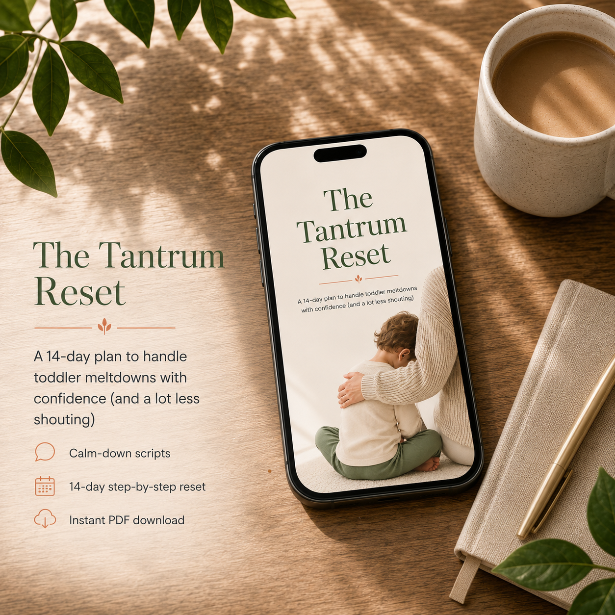 The Tantrum Reset by Life Guides — instant-download toddler tantrum guide.